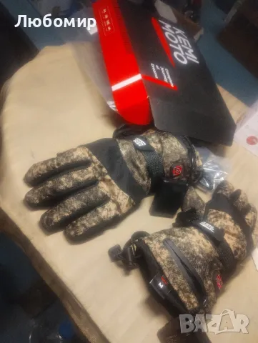 Отопляеми ловни ръкавици KEMIMOTO за мъже с 2 акумулаторни батерии
размер М
, снимка 10 - Други - 48416855