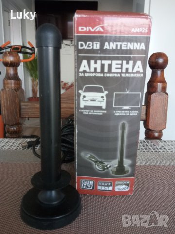 Продавам телевизионна антена с магнит за кола,дома.