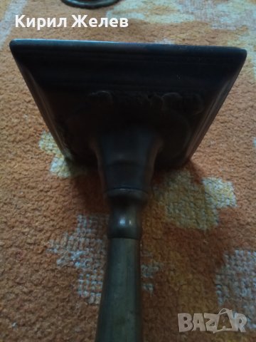 Стар бронзов свещник 42529, снимка 4 - Колекции - 43785647