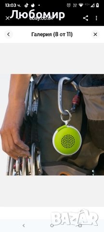 EWA106 Мини Bluetooth високоговорител с калъф за пътуване, водоустойчив , снимка 7 - Bluetooth тонколони - 52026280