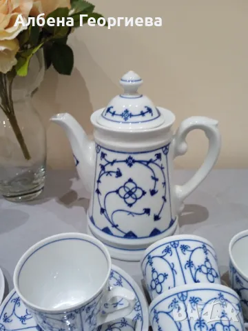 Баварски комплект за кафе Winterling Schwarzenbach BAVARIA, снимка 13 - Сервизи - 47462150