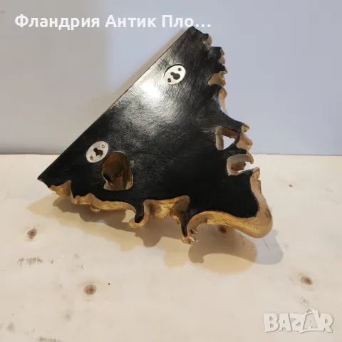 Стенна конзола със златист завършек, снимка 4 - Декорация за дома - 48390658