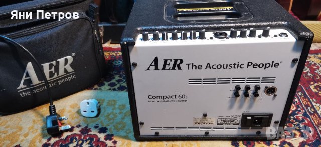 Усилвател за акустична китара AER Compact 60 , снимка 4 - Китари - 39308462