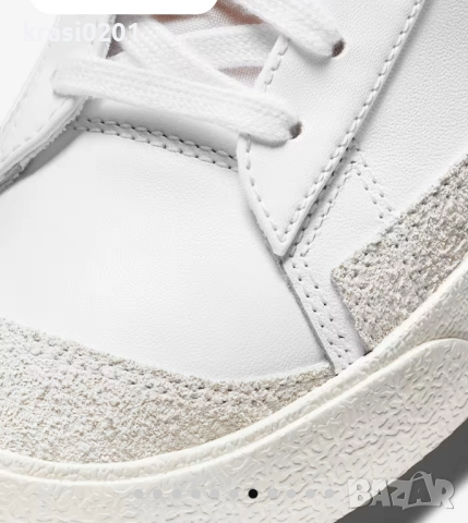 *РАЗПРОДАЖБА*Оригинални кецове на Nike Blazer M 77! Естест. к. 37.5,38,38.5,39, снимка 6 - Кецове - 51989821