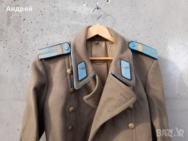 Стар военен шинел #3, снимка 2 - Антикварни и старинни предмети - 44898432