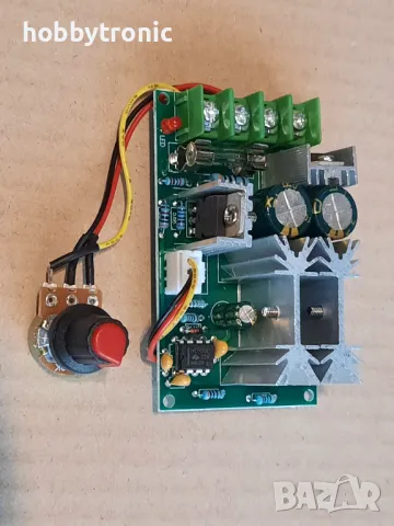 PWM регулатор 10-60V, 20A за мотори, лампи и др.