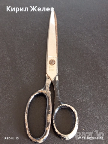 Стара шивашка ножица SOLINGEN GERMANY рядка за КОЛЕКЦИЯ 51054