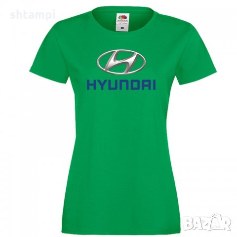 Дамска тениска HYUNDAI, снимка 3 - Тениски - 32839636