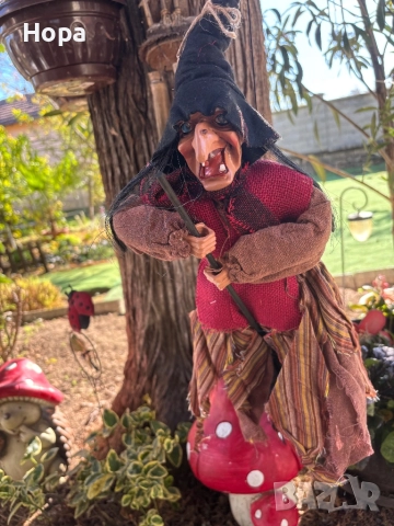 Висяща Баба Яга 50см., снимка 13 - Декорация за дома - 52263960