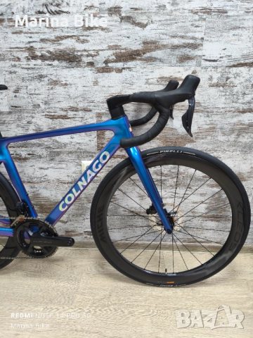 Карбонов шосеен велосипед Colnago V4RS Disc Ultegra Di2 12 Miche| 45.5, снимка 2 - Велосипеди - 51498544