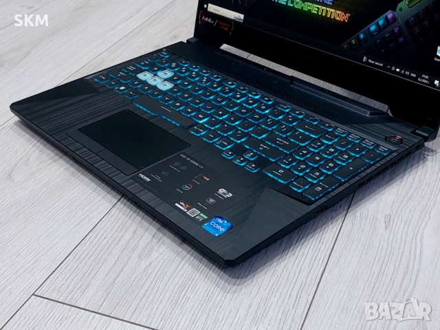 i5|RTX2050|512GB SSD|IPS 144Hz|8RAM лаптоп laptop gaming гейминг asus асус туф tuf, снимка 3 - Лаптопи за игри - 52354610