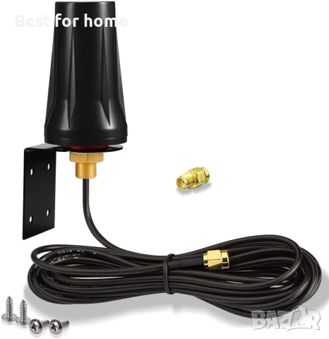 Bingfu Външна 4G LTE антена за стенен монтаж