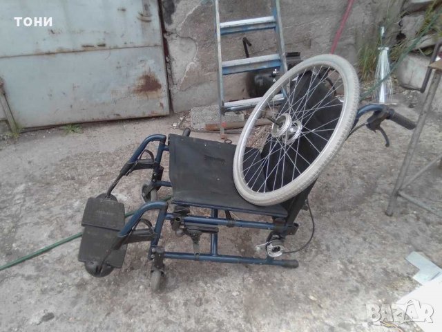 Инвалидна количка MEYRA асистент части, снимка 9 - Инвалидни колички - 28769268