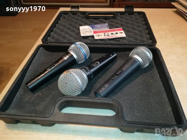 SHURE PROFI MIC-GERMANY 0601221652, снимка 2 - Микрофони - 35349147