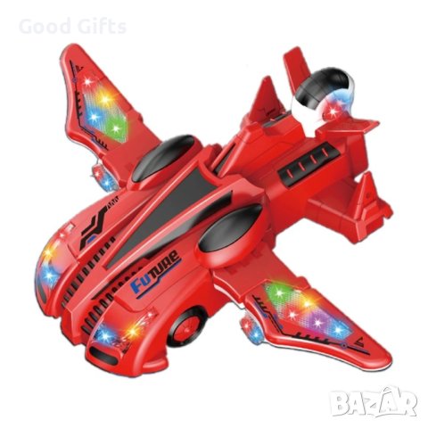 Трансформърс кола - самолет със звук и светлина, снимка 4 - Коли, камиони, мотори, писти - 43129162