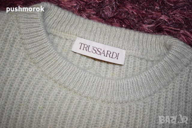 TRUSSARDI мохерен дамски топ / #00208 /, снимка 5 - Блузи с дълъг ръкав и пуловери - 38527437