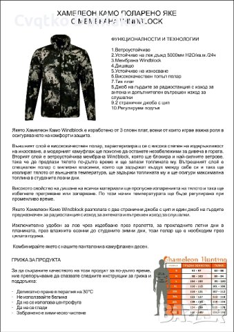 Поларени якета Ханелеон Хънтинг , снимка 4 - Якета - 43378985