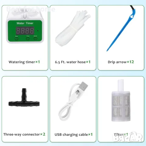 Система за автоматично напояване/ поливане на растения Senprity, снимка 8 - Напояване - 47552664