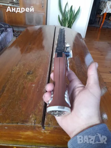 Стар детски пистолет #28, снимка 3 - Други ценни предмети - 48947038