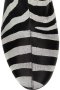 Stella McCartney Animal Zebra Patterned Canvas Ankle Дамски Обувки с Ток размер 36, снимка 3