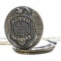 Нов джобен часовник полиция полицай милиция охрана СОТ орел , снимка 4