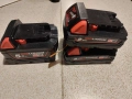 Milwaukee 18v лот батерий-нови, снимка 9