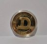 Dogecoin - позлатена колекционерска монета, снимка 8