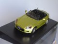 1/43 Maxi Car Honda S2000 Gold Хонда Модел Нова В Кутия, снимка 2
