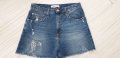 Tommy Hilfiger Mom Denim Jeans Short Womens Size 31 ОРИГИНАЛ! Дамски Къси Дънкови Панталони!, снимка 1