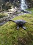 Метална костенурка - ръчно кована , снимка 1 - Статуетки - 43682767