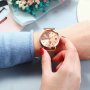 НОВ луксозен кварцов часовник Unisex Rome Dial