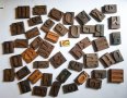 Дървени букви за печат 