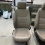 E90/E91 Кожени седалки Бежови / Салон, снимка 4