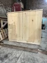 Шкаф с две врати от масив, снимка 4