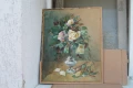 Стар акварел на дебел картон, снимка 1