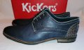 Стилни мъжки обувки от естествена кожа KicKers №46, снимка 1 - Официални обувки - 28473179