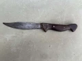 НОЖ СТАР КОВАНО ЖЕЛЯЗО ИНСТРУМЕНТ ОТ ЦЯЛ КЪС МЕТАЛ, снимка 3