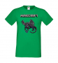 Мъжка тениска Ender Dragon 2,Minecraft,Игра,Забавление,подарък,Изненада,Рожден Ден., снимка 1 - Тениски - 36494491