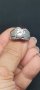 Сребърен пръстен с индийски естествен циркон, снимка 2