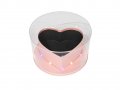 Светеща LED Кутия за декорация Shine Heart Розова, снимка 1