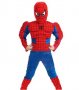 Детски Костюм Спайдърмен с мускули, батман с мускули, супермен , капитан америка, снимка 3
