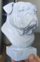 Фигурка English Bulldog Bust / Английски бюст статуетка, снимка 3