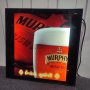 Светеща реклама за бира Murphy Irish red