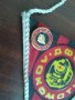 Локомотив София - старо флагче+значка, снимка 2