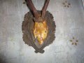 Уникален немски ловен трофей дърворезба 8, снимка 3