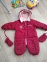 Ескимос, скафандър за бебе момиче бордо, с ръкавички, снимка 1 - Бебешки ескимоси - 43352197