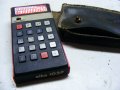 Супер ретро находка - калкулатор ЕЛКА 103Р червена, снимка 13