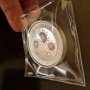 Сребърна монета, Silver round, COVID-19, 2020 година, 2 унции, проба 999, снимка 5