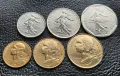 Сет монети 5 , 10 и 20 сантима ,  1/2 , 1 и 2 франка - франция  /2/ - хит цена !, снимка 3