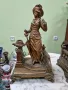 Чифт стари прекрасни антикварни френски бронзови фигури статуетки , снимка 7